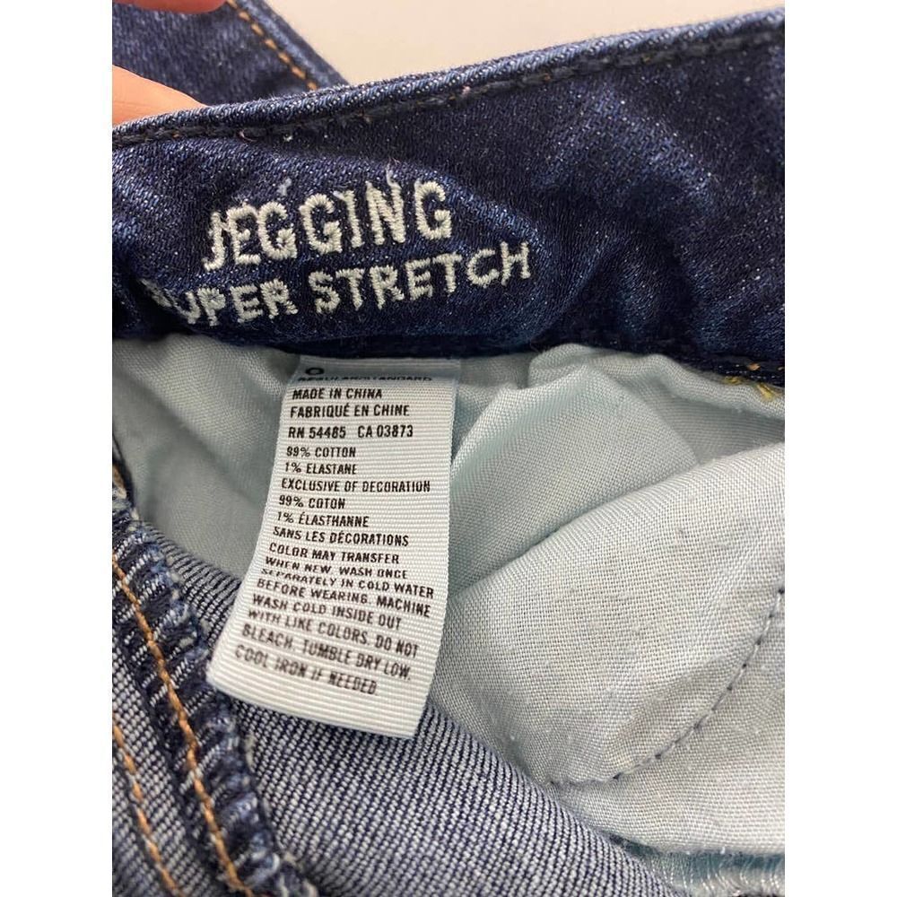 American Eagle Jeans Jegging Super Stretch Blue Jeans - Size 0 - Picture 8 of 8